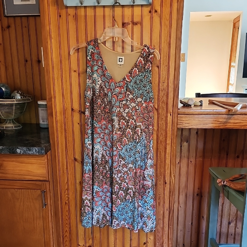 Colorful Sleeveless Dress